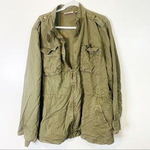 EVRI | green utility jacket